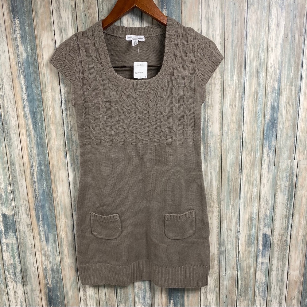 Ambiance Apparel Sweater Tunic sz Large NEW # N135